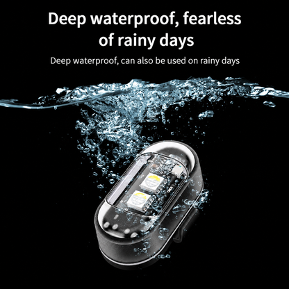 🚨Eight-color remote control car ambient light