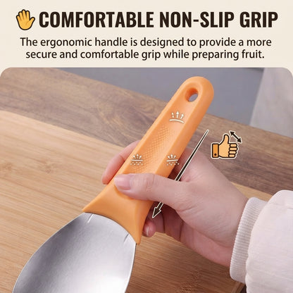 Stainless Steel Multifunctional Peeling Slicing Tool For Mango, Banana, Pineapple, Melon
