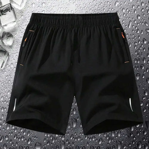 👖☀️ Summer Casual Men’s solid-color shorts with zippered pockets