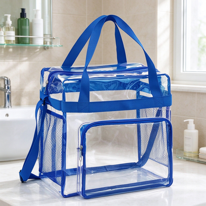 👛Transparent large capacity handbag