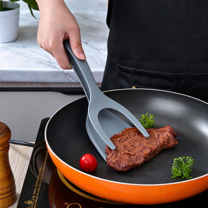 🍳2-in-1 Multifunctional Spatula-Tong - Lightweight and Durable Nylon Kitchen Tool