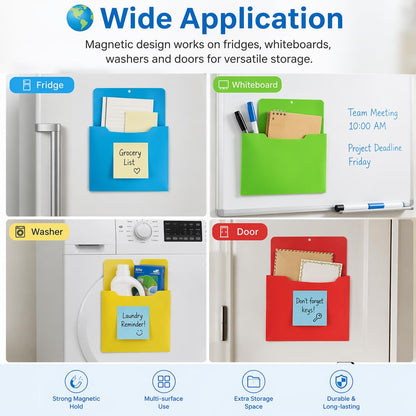 📄Magnetic letter paper size file holder