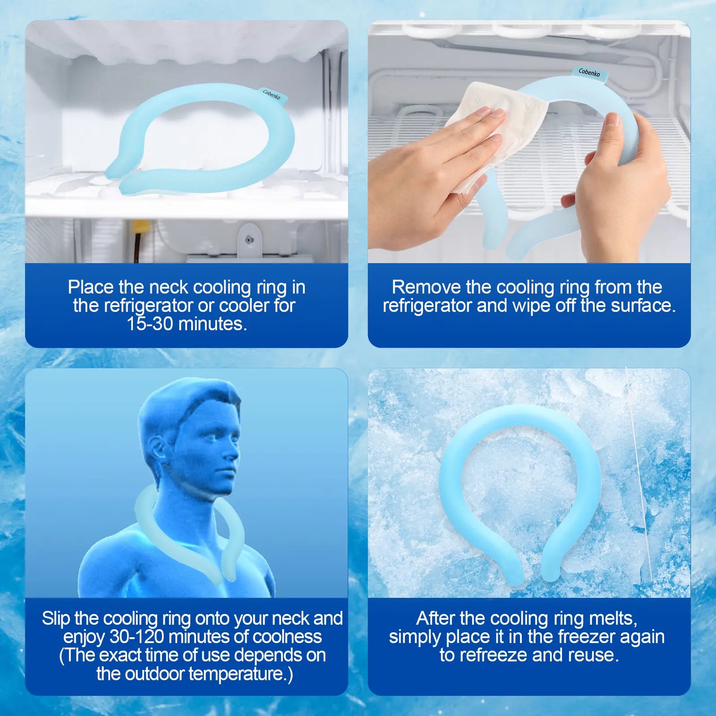 ❄️Neck cooling tube - wearable cooling device