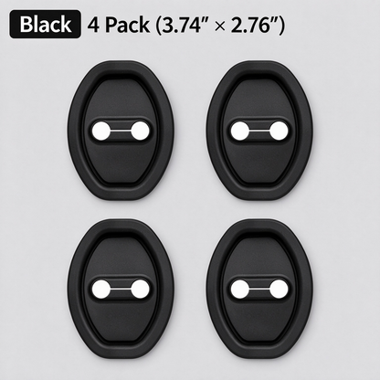 🛡️🔇4 Piece Car Door Lock Protective Pad – Suitable for Most Vehicle Models
