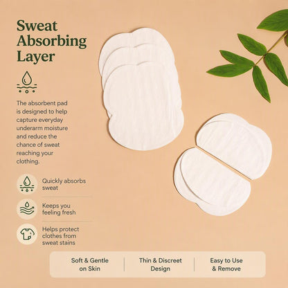 Invisible Disposable Underarm Sweat Pads（10Pcs）