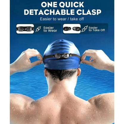 🔥Hot Sale 49% off🌟😎 Swim Goggles with Waterproof Earplugs & Nose Clip