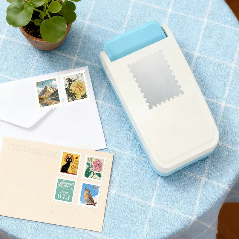 📮Stamp punch and embossing tool, suitable for junk diaries and scrapbooks