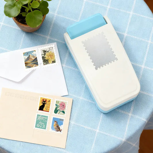 📮Stamp punch and embossing tool, suitable for junk diaries and scrapbooks