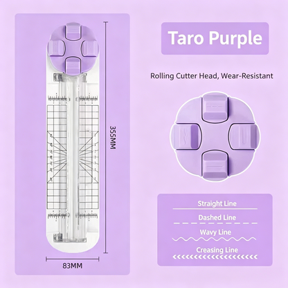 🔥Hot Sale 49% off🌟✂️ 4-in-1 Paper Cutter & Trimmer for Straight