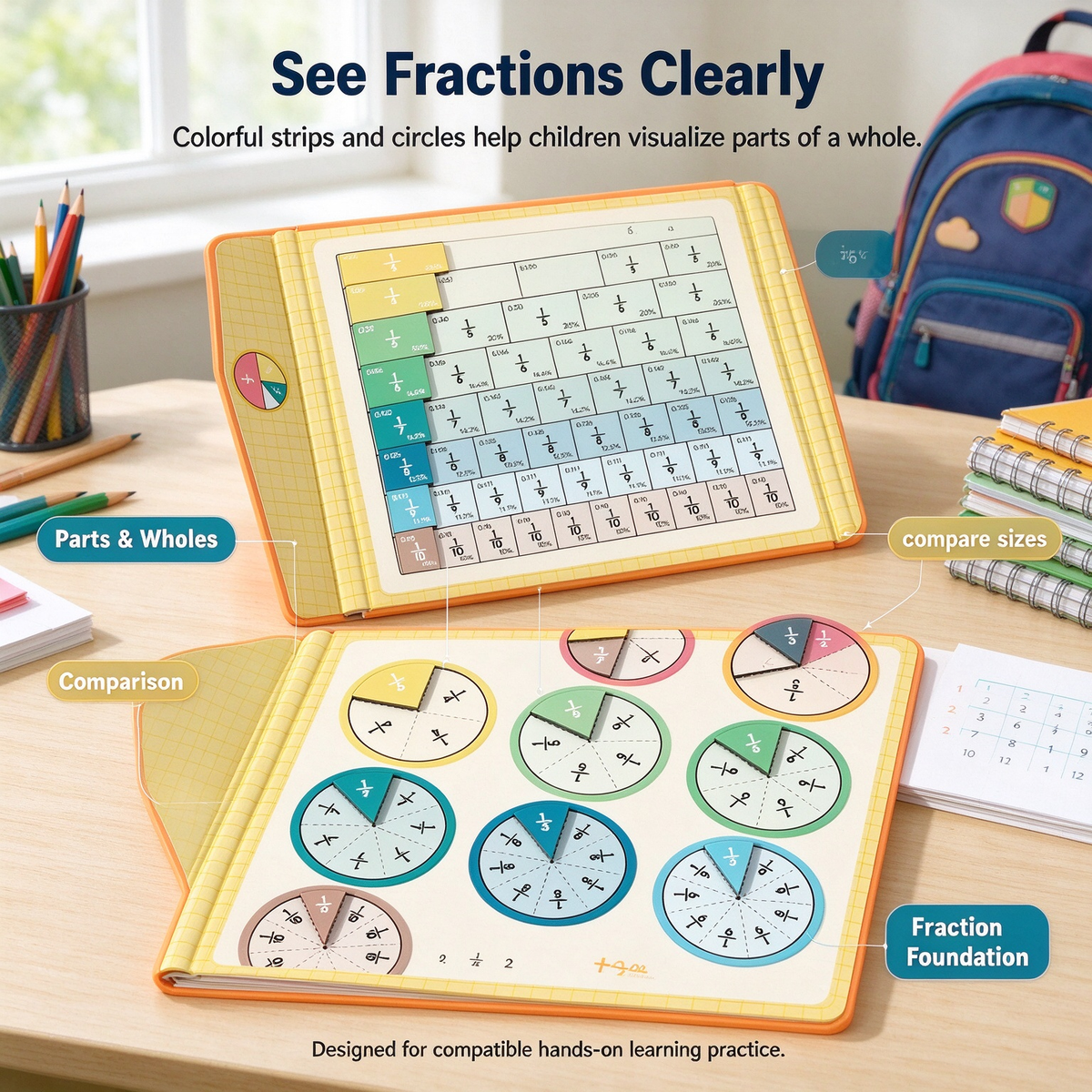 Magnetic Fraction Demonstration Book