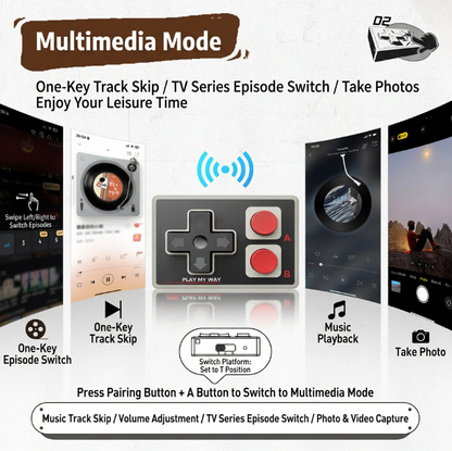 🎮Mini multi-functional controller