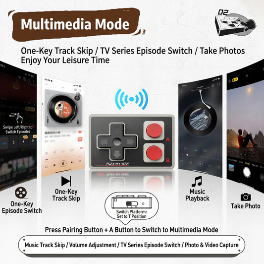 🎮Mini multi-functional controller