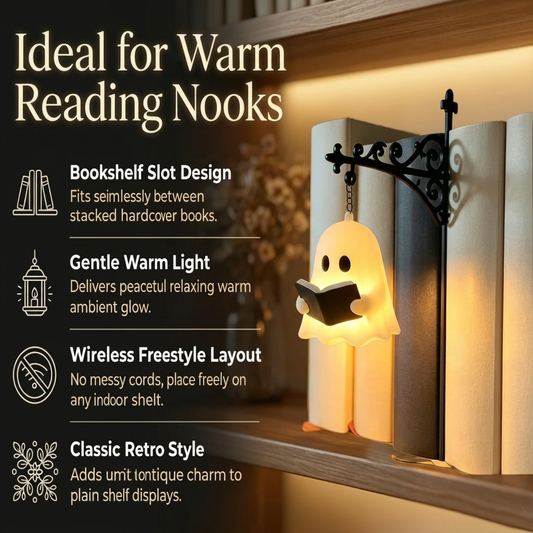 👻💡Mini Hanging Halloween Bookshelf Light