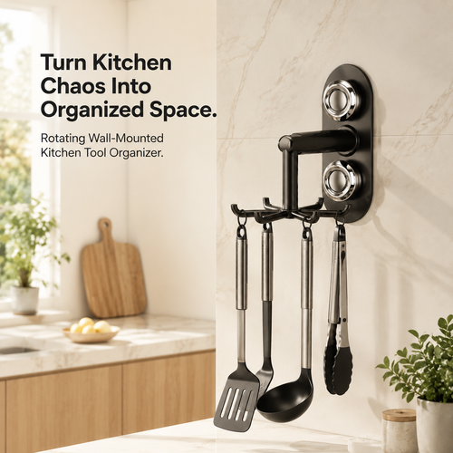 Kitchen rotating hook