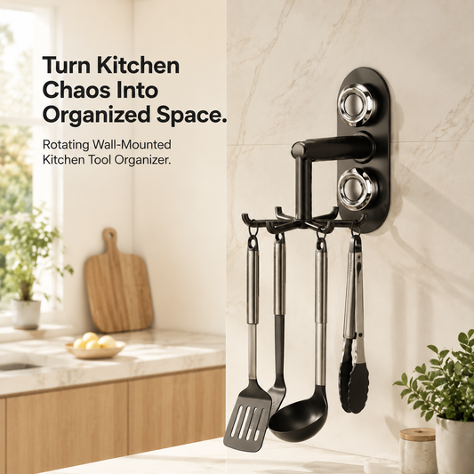 Kitchen rotating hook