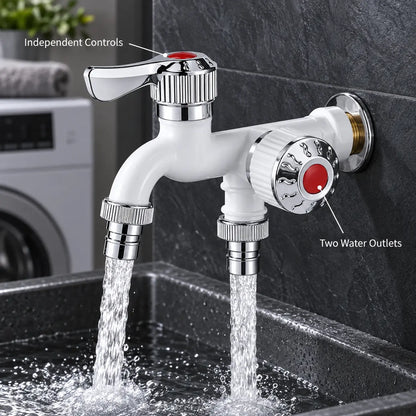 🚰 2-in-1 Dual Outlet Utility Faucet