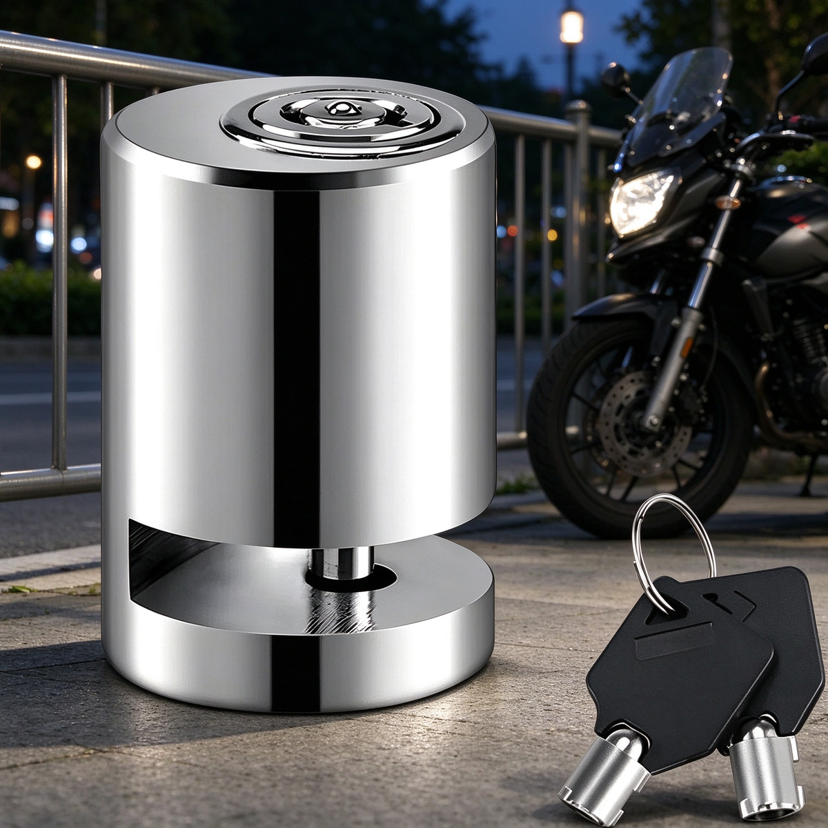 Motorcycle Disc Brake Lock