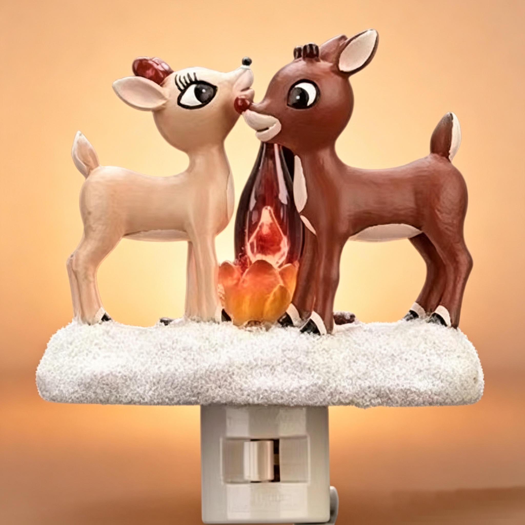 Couple Reindeer Lamp