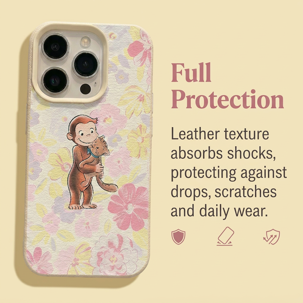 🎨 The whimsical nostalgic children's art style phone case