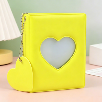 💎🃏 3" Mini Pockets Photo Card Album, Kpop Photo Protector Sleeves