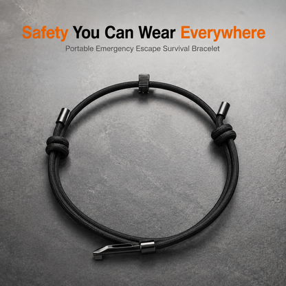 🔧Tungsten steel window breaker wristband