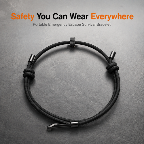 🔧Tungsten steel window breaker wristband