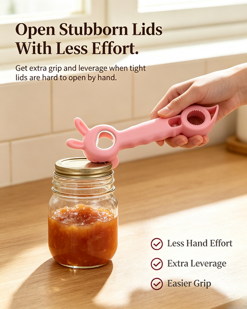4-in-1 Easy-Grip Jar & Bottle Opener