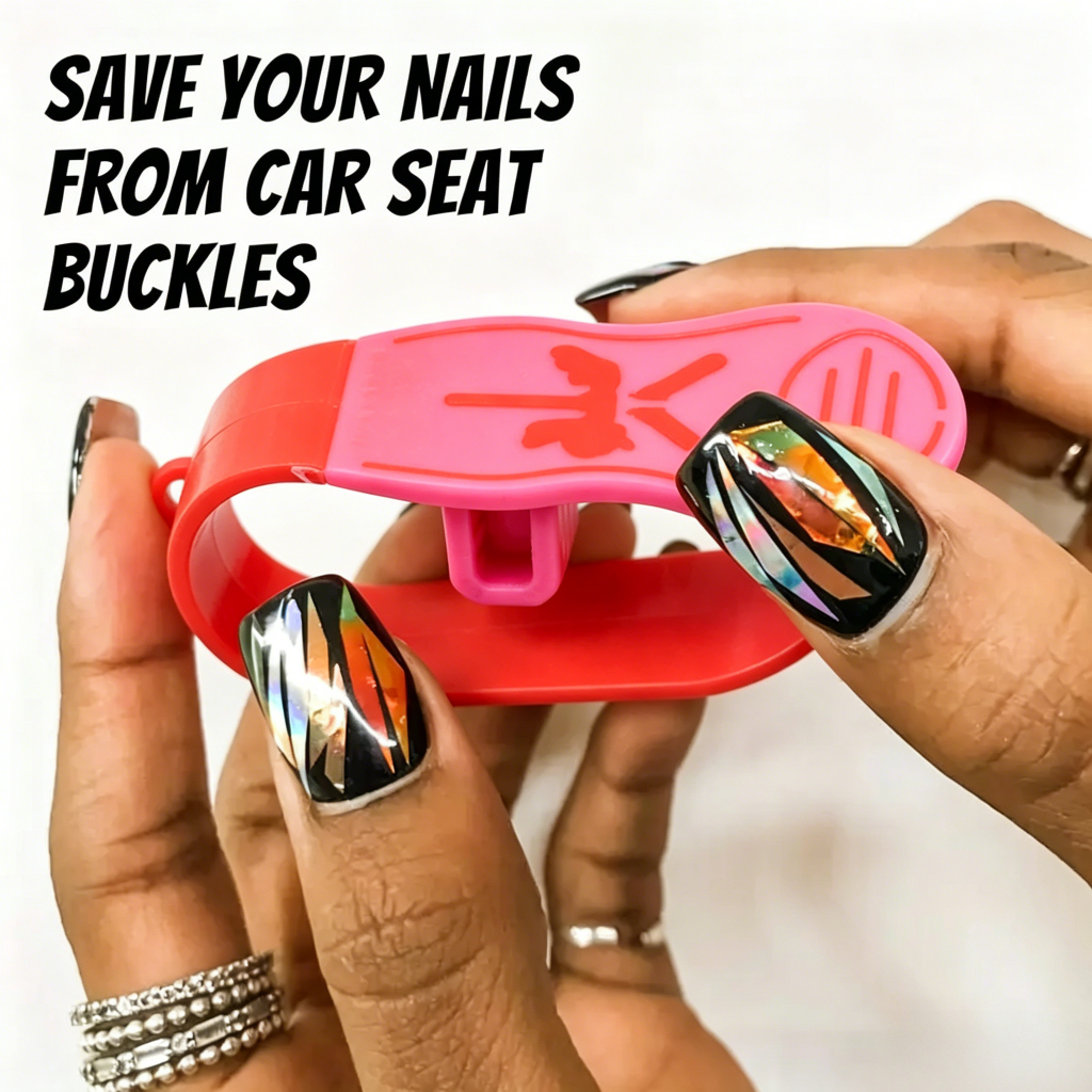 💪 Car Seat Buckle Release Tool, Portable Soft-Grip Opener for Easy Unbuckling