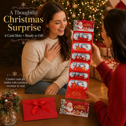 6-Slot Christmas Money Gift Holder