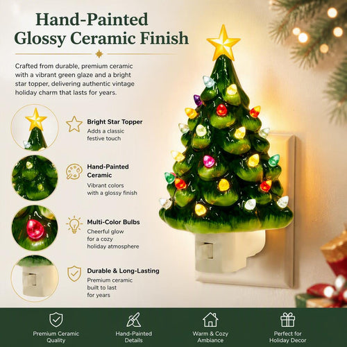 🎄Retro decorative Christmas tree night lights