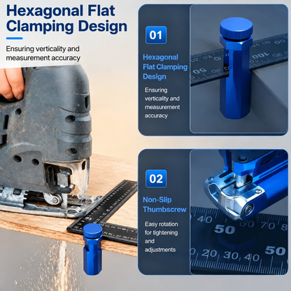📐🔩Right-angle ruler auxiliary clip – for frame assembly