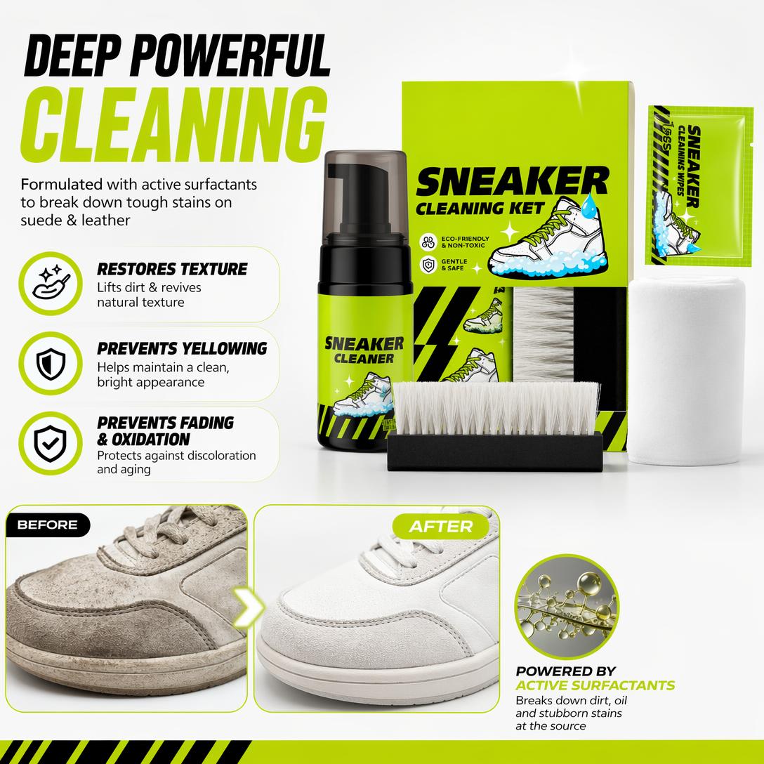 👟Footwear cleaning and care kit