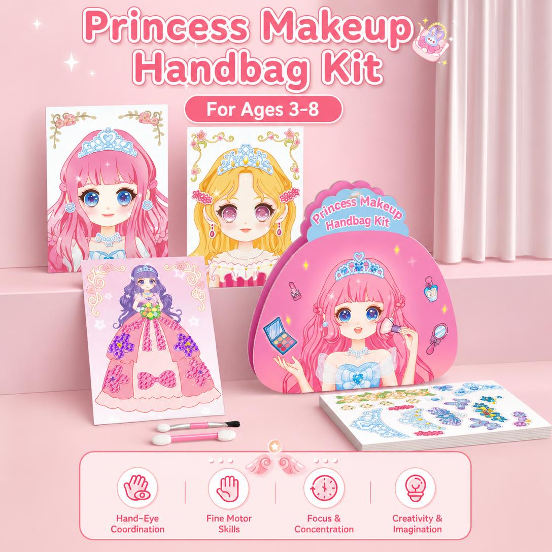 💄Princess Makeup Book Craft Set