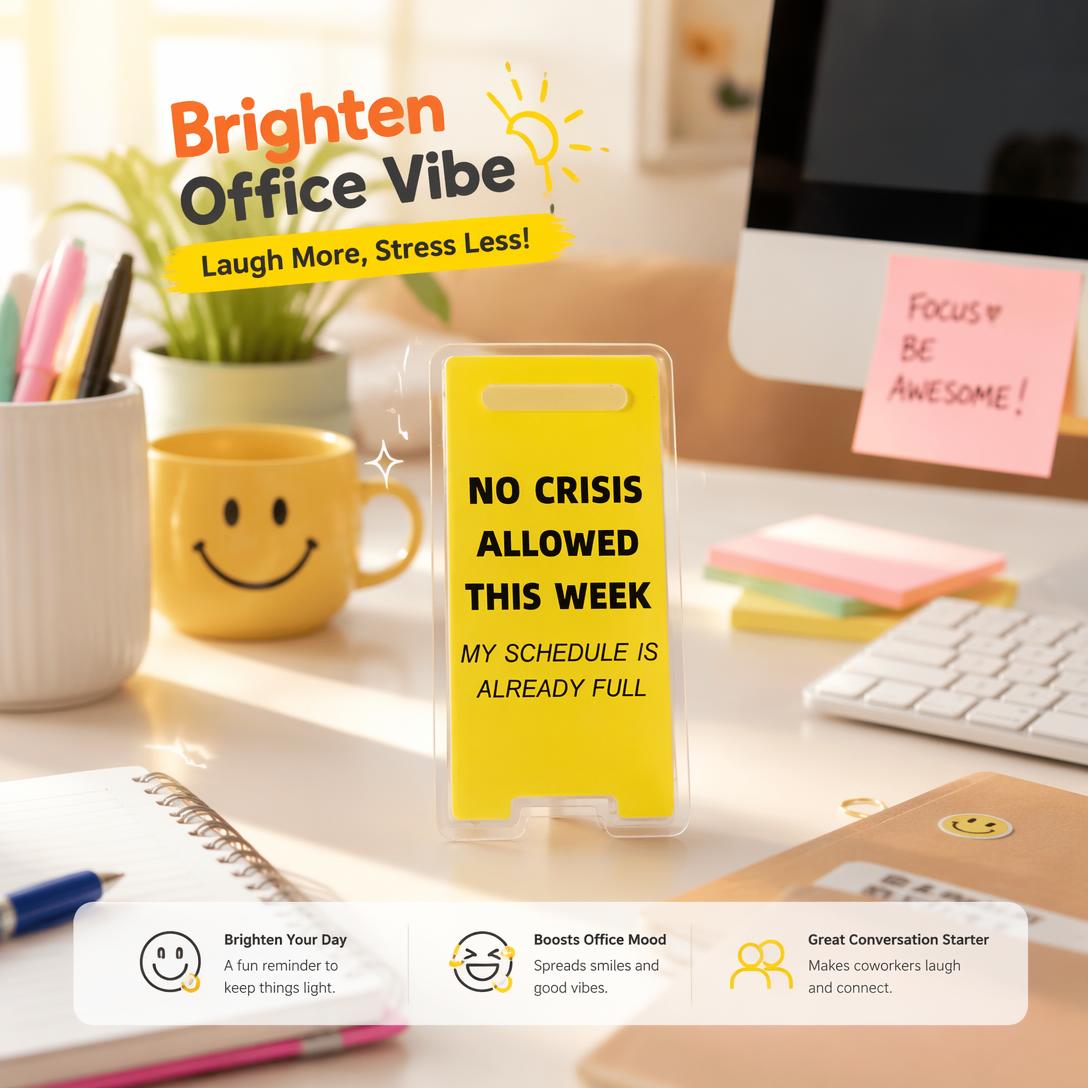✨🖥️Fun Acrylic Desktop Warning Signs （Buy 1 get 1 free）