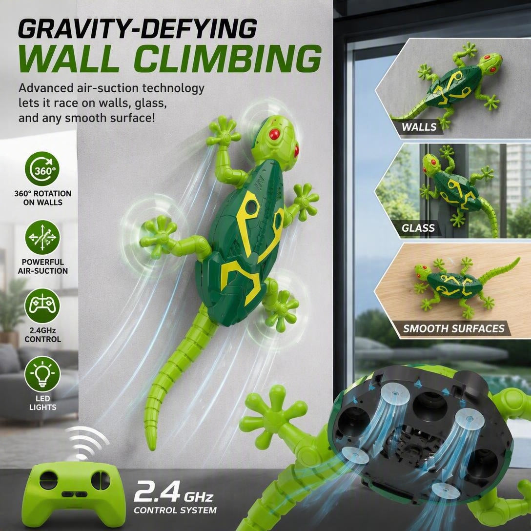🎮Remote-controlled wall-climbing electric toy