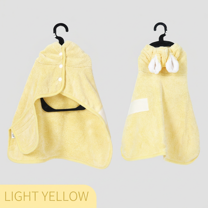 🧥Quick-Drying Absorbent Pet Bathrobe/Towel for Dogs