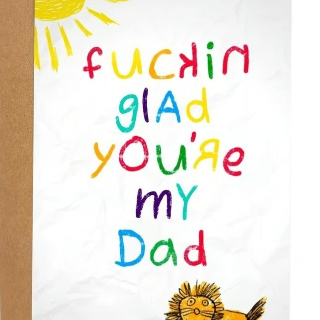 Cute First Fathers Day Card for New Dad（10pcs）