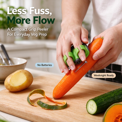 Finger-Grip Vegetable Peeler