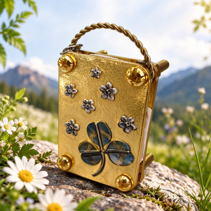 🌸Creative Handmade Metal Miniature Flower Press