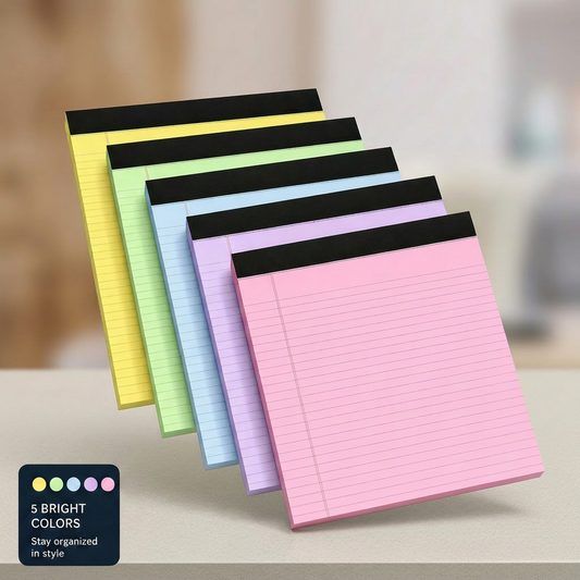 📄Five-color tearable color notebook