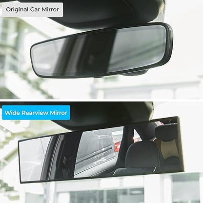 Universal Clip-On Panoramic Rearview Mirror