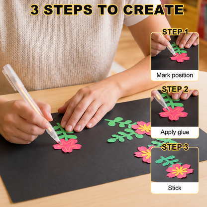 🎨🖊️Macaron-colored dot gel pen set