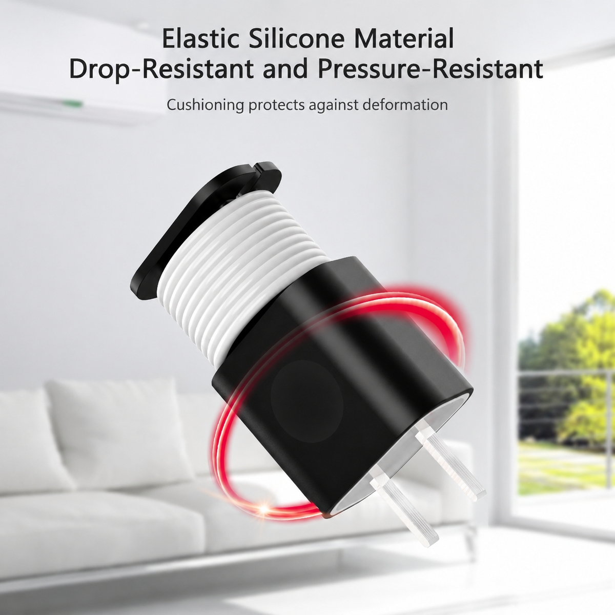 🛡️2-in-1 Silicone Charger Protective Case