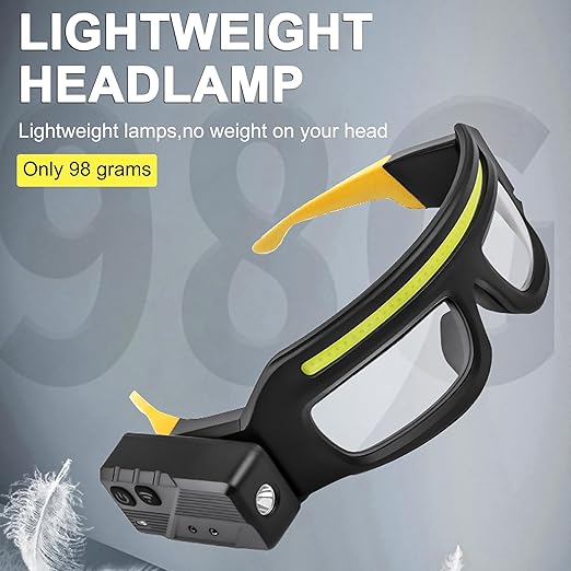 🔋Intelligent sensor glasses lamp - Multi-functional outdoor high-intensity work lamp