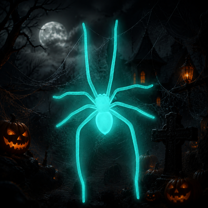 Halloween Prank Fake Spider Magnetic Fridge Sticker（5PCS）
