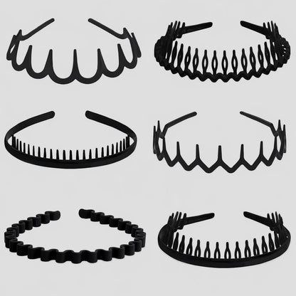 🖤Stylish comb-tooth headband