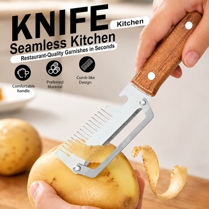 ✨3-in-1 Stainless Steel Peeler