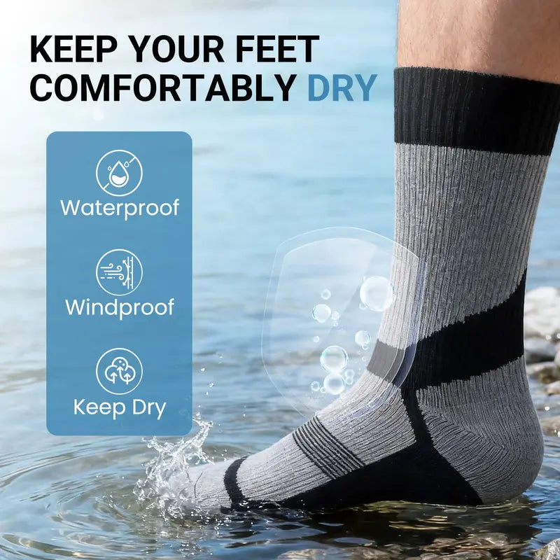 🧦Unisex Waterproof Mid-to-High Cut Socks