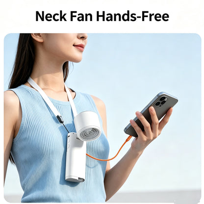Portable Refrigeration Fan with Emergency Power Bank