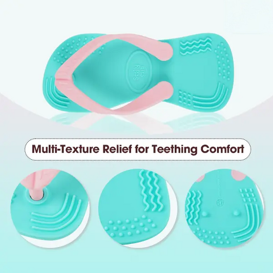 👶🩴 Baby Fun Flip-Flop Shaped Teether